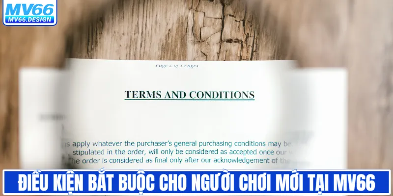 Điều kiện bắt buộc cho người chơi mới tại MV66