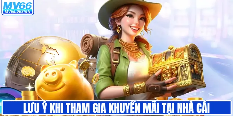 Lưu ý khi tham gia khuyến mãi tại nhà cái
