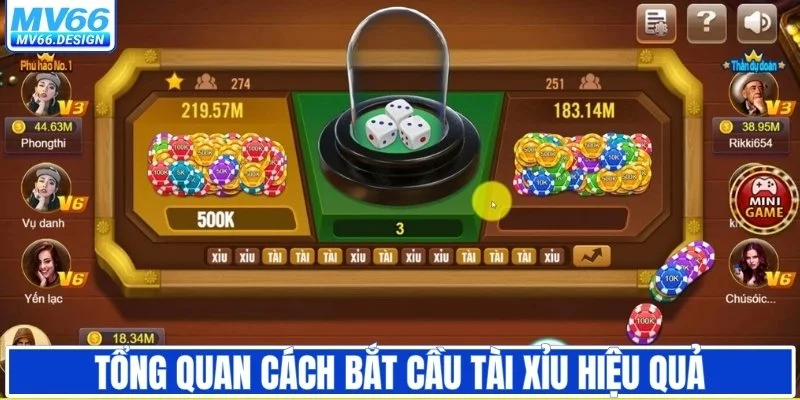 Tổng quan cách bắt cầu tài xỉu hiệu quả